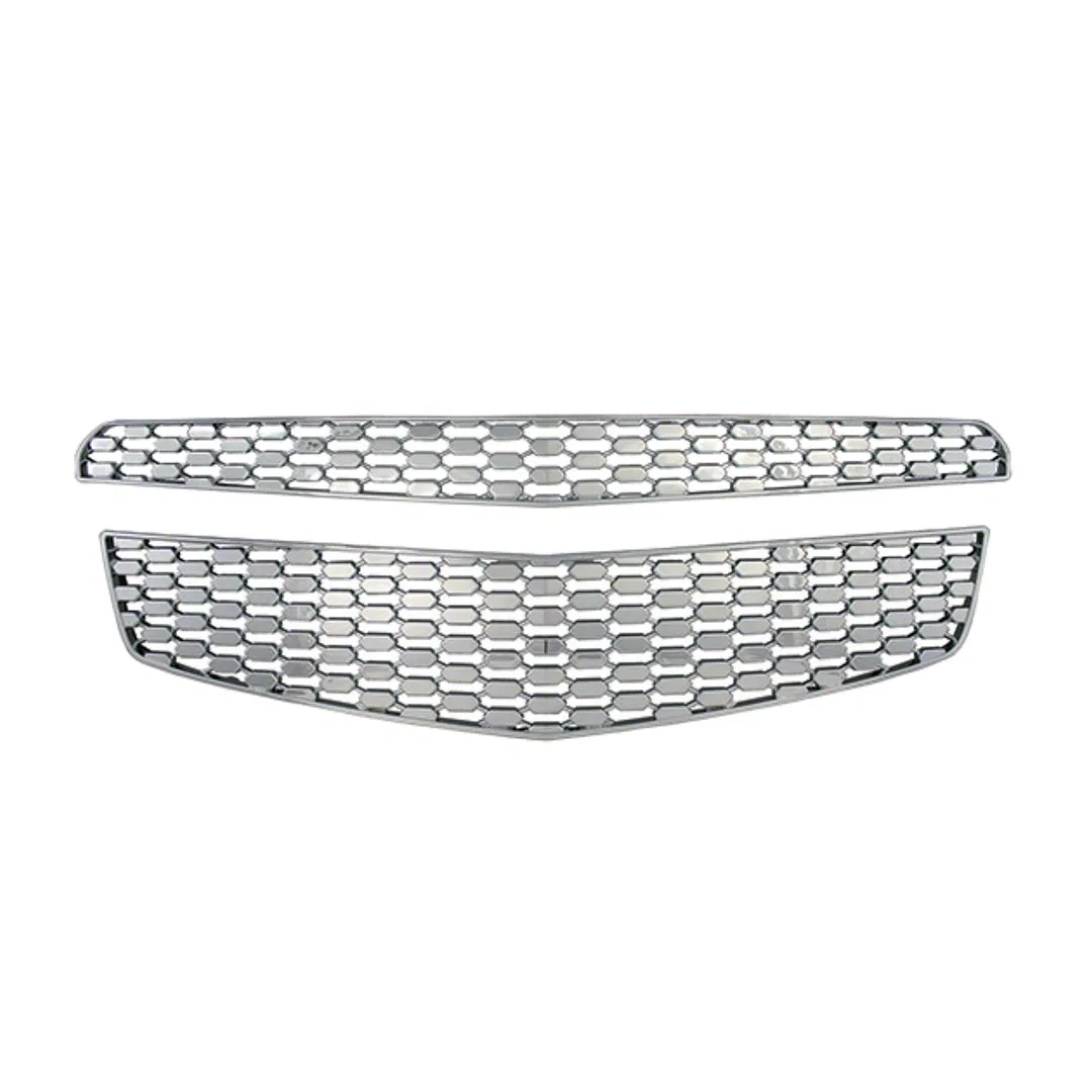 IWCGI82X – COAST2COAST Grille Insert, Overlay Honeycomb Style 2 Piece Chrome Plated ABS Plastic